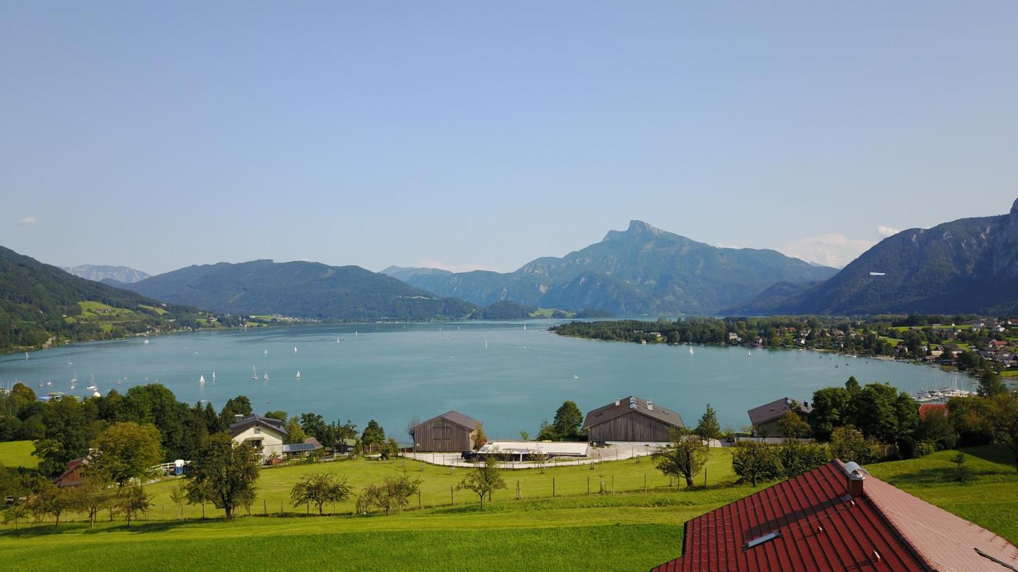 Pension Strobl Mondsee Exterior foto